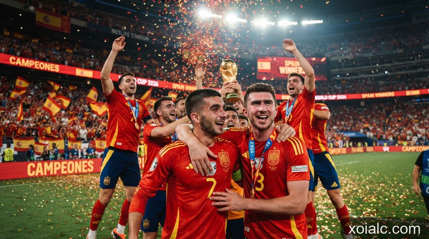 Nhìn lại hành trình vô địch World Cup 2026 của Tây Ban Nha: Những con số biết nói - 2