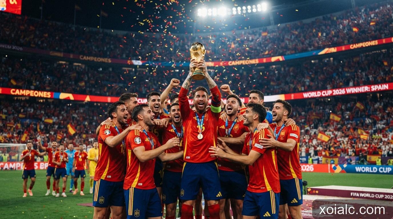 Nhìn lại hành trình vô địch World Cup 2026 của Tây Ban Nha: Những con số biết nói